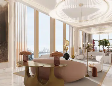 Lodha Worli Sea Facing Balcony and Sunset View from Tower